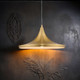 Brushed Brass Pendant 60W E27 360mm Brushed Brass Pendant 60W E27 360mm